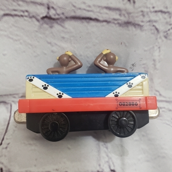 Thomas And Friends Diecast Sodor Zoo Monkey Car 2006 Guilane Learning Curve 3" - Picture 3 of 7